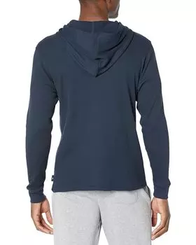 Худи Champion Waffle Pullover Hoodie, темно-синий