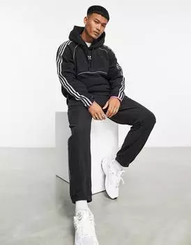 Худи черного цвета adidas Originals SPRT