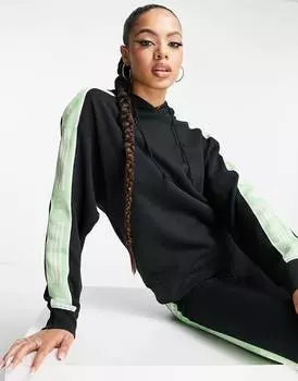 Худи черного цвета с тесьмой adidas Originals Retro Sport