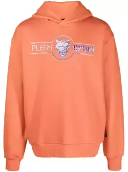 Худи Chrome Scratch Edition Plein Sport, оранжевый