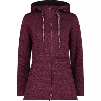 Худи CMP Long Fix Hood 32H2076, красный