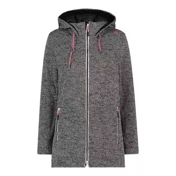 Худи CMP Long Fix Hood 32H2076, серый