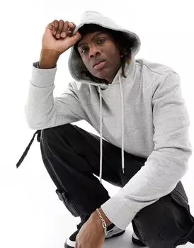 Худи COLLUSION серого цвета лайма