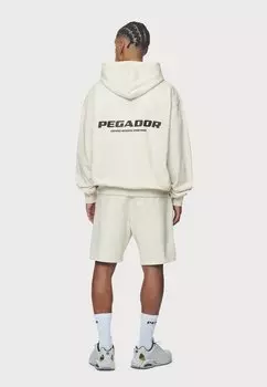 Худи Colne Logo Hoodie Pegador, соленый кремовый/черный