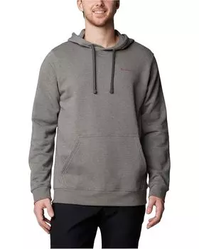 Худи Columbia Columbia Trek Graphic Hoodie, цвет Charcoal Heather/Button Badge