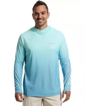 Худи Columbia Terminal Deflector Zero II Hoodie, цвет Blue Echo/Gulf Stream Gradient
