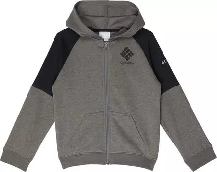 Худи Columbia TrekFull Zip Hoodie, цвет Charcoal Heather/Black