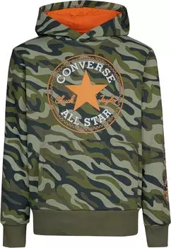 Худи Converse Camo Pullover Hoodie, цвет Field Surplus