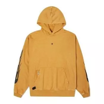 Худи Converse Court-Ready Cloud Washed Graphic Hoodie 'Wheat', желтый