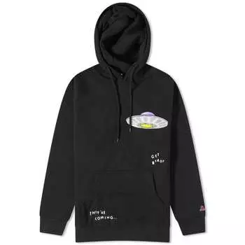 Худи Creepz Invasion Heavyweight, черный