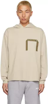 Худи цвета хаки 'Le Sweatshirt Desenho' Jacquemus