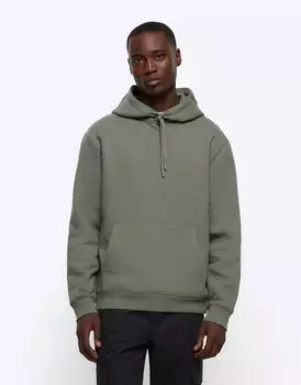 Худи цвета хаки River Island