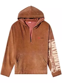 Худи David S-Boxt-Hood-Lux-DD из коллаборации с Damiano Diesel, коричневый