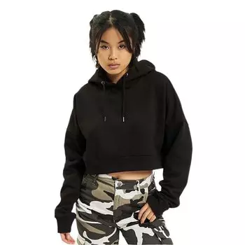 Худи Def Cropped, черный