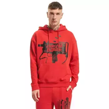 Худи Def X U..B, красный