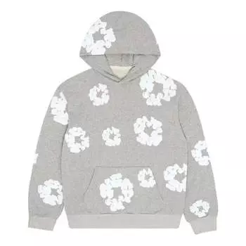 Худи Denim Tears Cotton Wreath Hoodie 'Grey', серый