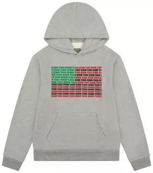 Худи Denim Tears Logo Flag Hoodie 'Grey', серый