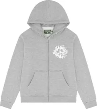 Худи Denim Tears University Zip 'Grey', серый