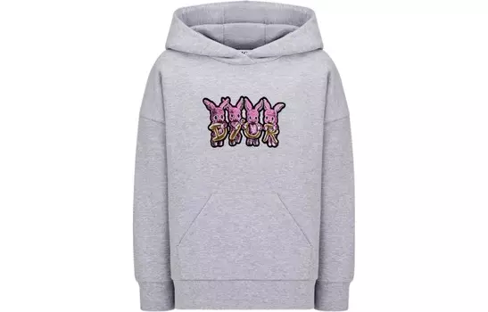 Худи детское Dior, серый