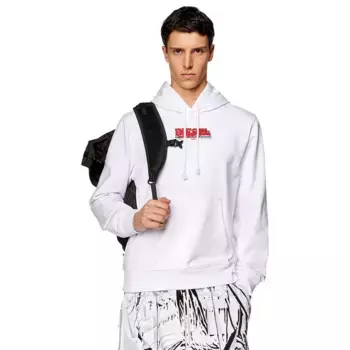 Худи Diesel Ginn K37, белый