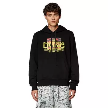 Худи Diesel Ginn N1, черный