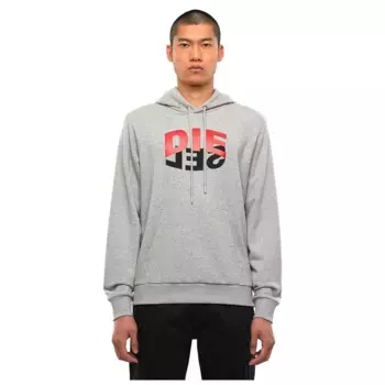 Худи Diesel Girk N1, серый