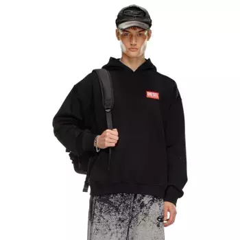 Худи Diesel S Boxt Lab, черный