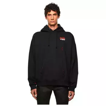 Худи Diesel Ummer N71, черный