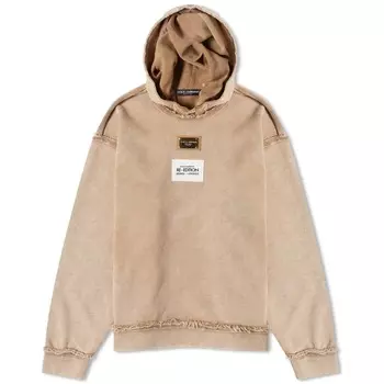 Худи Dolce & Gabbana Re-edition Popover, бежевый