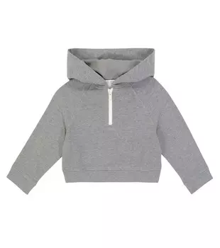 Худи dreamer из хлопка Brunello Cucinelli, серый