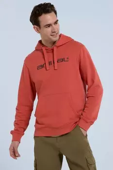 Худи Driver из органического логотипа Animal, оранжевый