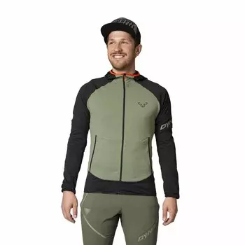 Худи Dynafit Transalper Light Polartec, зеленый