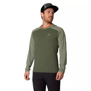 Худи Dynafit Traverse Sun, зеленый