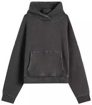 Худи Entire Studios Heavy Hoodie 'Washed Black', черный