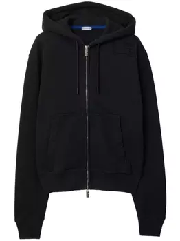 Худи Equestrian Knight на молнии Burberry, черный