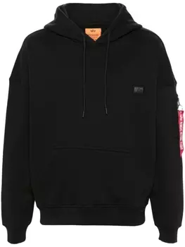 Худи Essentials Alpha Industries, черный