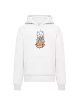 Худи F4NT4STIC, белый