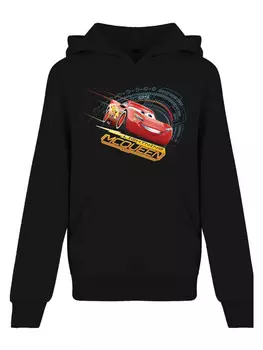 Худи F4NT4STIC Disney Cars Lightning McQueen, черный