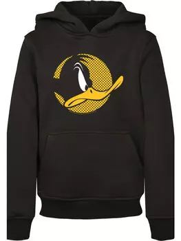 Худи F4NT4STIC Looney Tunes Daffy Duck Dotted Cartoon Logo, черный