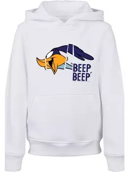 Худи F4NT4STIC Looney Tunes Roadrunner Beep Beep, белый