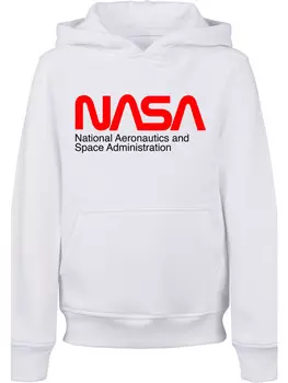 Худи F4NT4STIC NASA Aeronautics And Space, белый