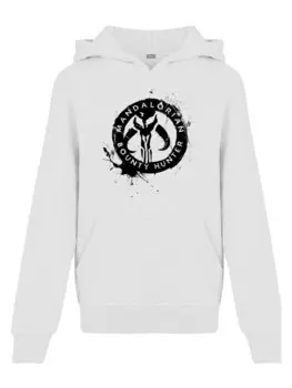 Худи F4NT4STIC Star Wars Mandalorian Mythosaur Schdel Logo, белый