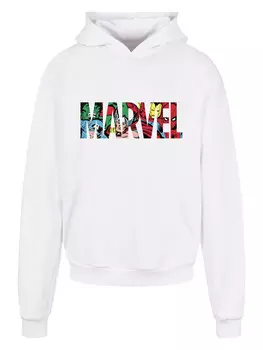 Худи F4NT4STIC Ultra Heavy Marvel Avengers Hulk SpiderMan IronMan, белый