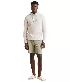 Худи Faherty Slub Cotton Hoodie, цвет Light Grey Heather