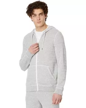 Худи Faherty Whitewater Full Zip, серый