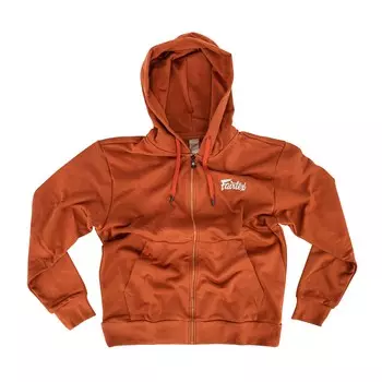 Худи Fairtex Zipper Hoodie - FHS22, цвет OrangeRed