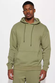 Худи Fashion Nova NMKT40418, оливковый