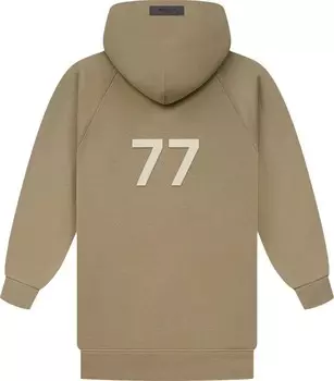 Худи Fear of God Essentials 3/4 Sleeve Hoodie Oak, коричневый