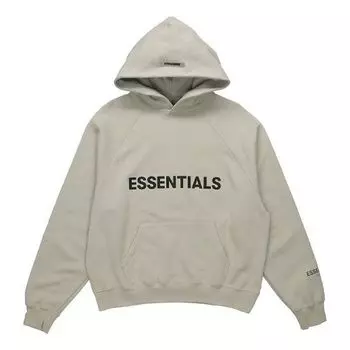 Худи Fear of God Essentials FW20 Hoodie 'Sage', зеленый