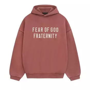 Худи Fear of God Essentials Heavy Fleece Hoodie Crimson, красный